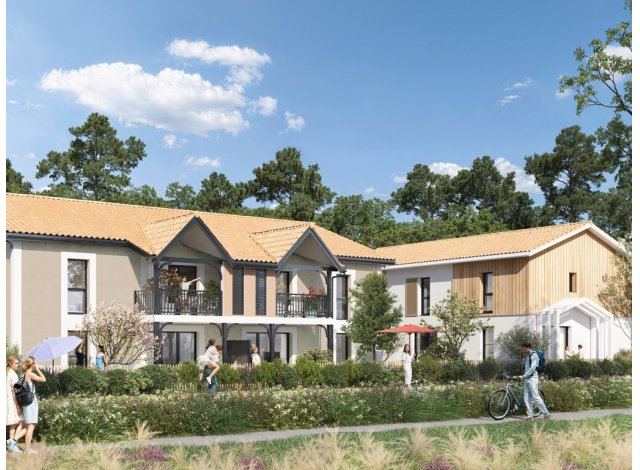 Programme immobilier neuf mixte Biscarrosse