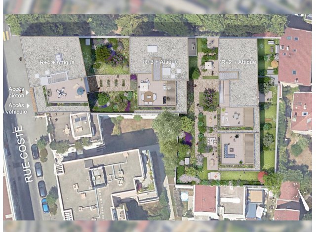 Programme immobilier neuf appart Caluire-et-Cuire