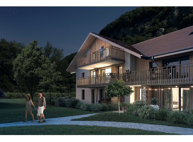 Investissement locatif  Barby : programme immobilier neuf pour investir L'Instant Nature  Sillingy