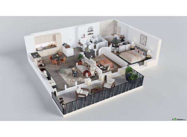 Programme immobilier neuf appart Saint-Étienne-de-Crossey