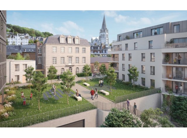 Investissement locatif en Haute-Normandie : programme immobilier neuf pour investir Rouen - Centre  Rouen