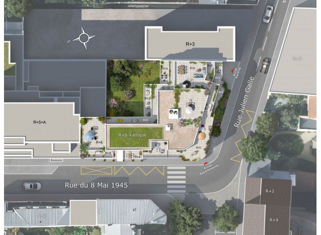 Programme immobilier neuf appart Colombes