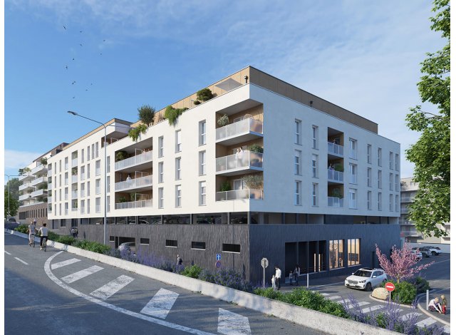 Investissement locatif en Seine-Maritime 76 : programme immobilier neuf pour investir Résidence des Martyrs  Maromme
