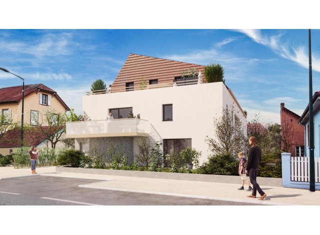 Investissement locatif  Geispolsheim : programme immobilier neuf pour investir Terrasses du Verger  Wolfisheim