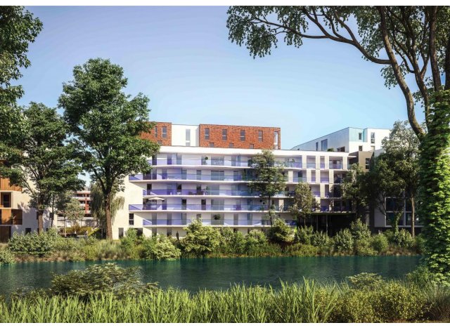 Investissement locatif  Geispolsheim : programme immobilier neuf pour investir Parc Huron  Illkirch-Graffenstaden