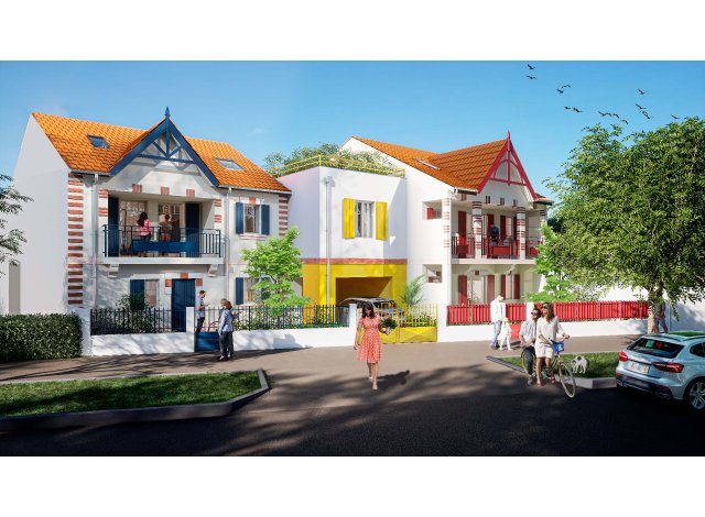 Investissement locatif en Poitou-Charentes : programme immobilier neuf pour investir La Canopee  Chatelaillon-Plage