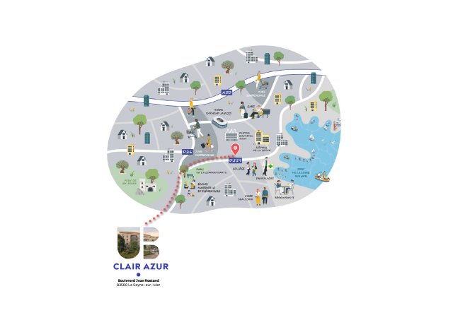 Logement neuf La Seyne-sur-Mer : Clair Azur