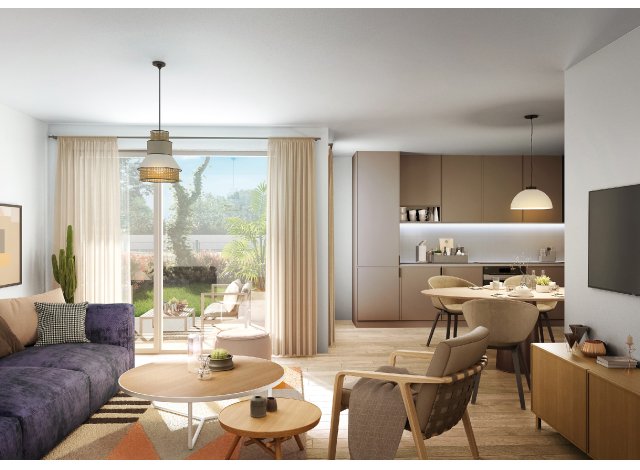 Serpaize programme neuf  Jardins des Sens