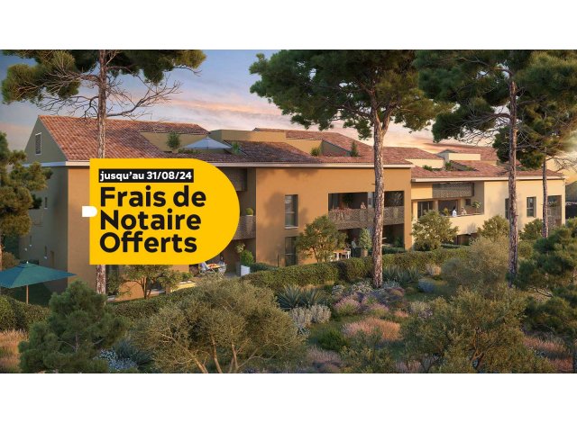 Investissement locatif dans le Var 83 : programme immobilier neuf pour investir Villa des Collines  La Farlède