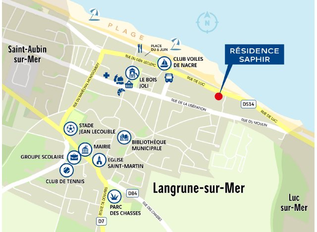Projet immobilier Langrune-sur-Mer : Saphir
