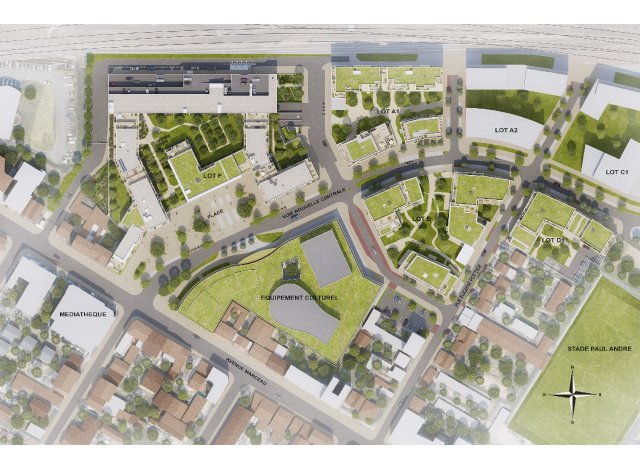 Programme immobilier neuf appart Drancy