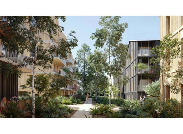 Investissement locatif en Ile-de-France : programme immobilier neuf pour investir Arborea  Champs-sur-Marne