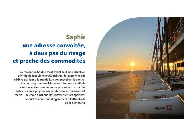 Programme immobilier neuf Appart Langrune-sur-Mer