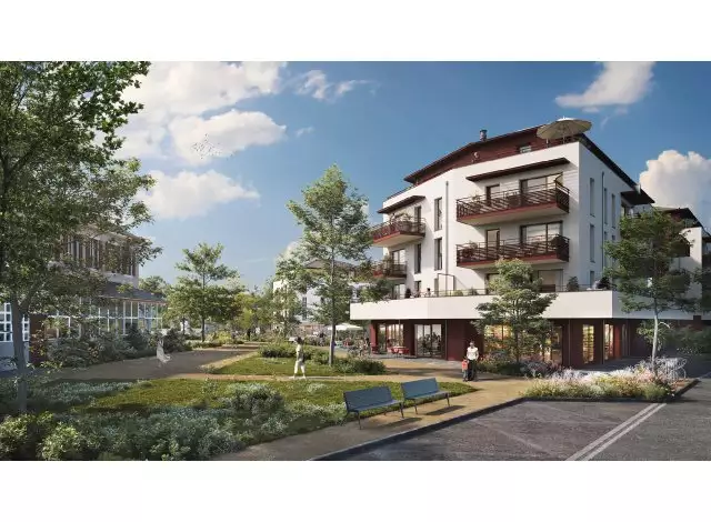 Investissement locatif en Rhne-Alpes : programme immobilier neuf pour investir Swan  Sciez