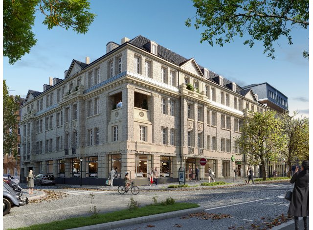 Investissement locatif en Lorraine : programme immobilier neuf pour investir 37 Saint-Thiebault  Metz