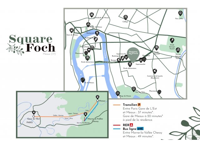 Programme neuf Meaux : Square Foch - Tranche 2