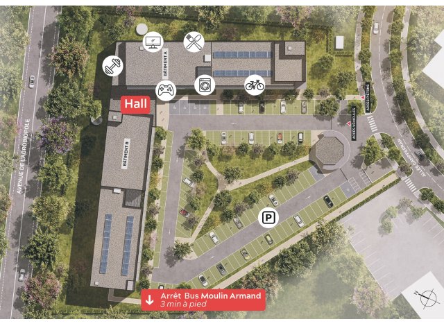 Programme immobilier neuf appart Auzeville-Tolosane