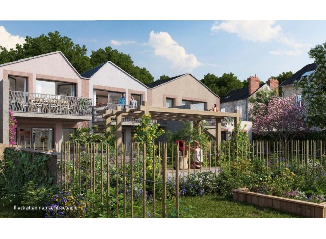 Investissement locatif en Centre Val de Loire : programme immobilier neuf pour investir Vauquois Signature  Orléans