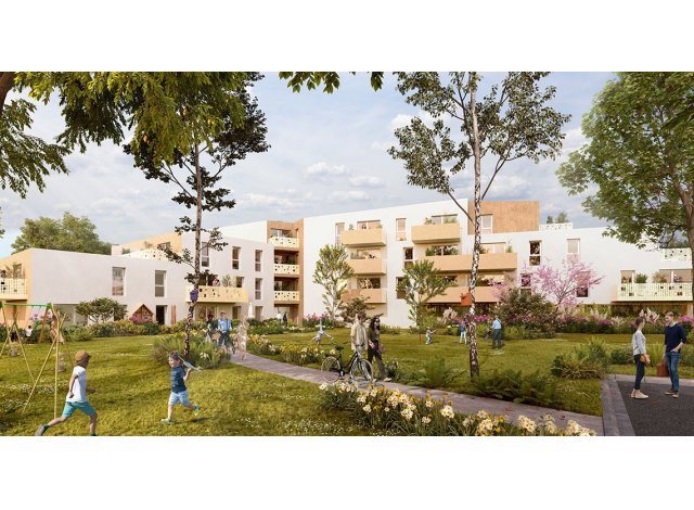 Investissement locatif en Centre Val de Loire : programme immobilier neuf pour investir Bella Flora  La Chapelle-Saint-Mesmin