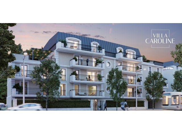Investissement locatif dans le Loiret 45 : programme immobilier neuf pour investir Villa Caroline  Orléans